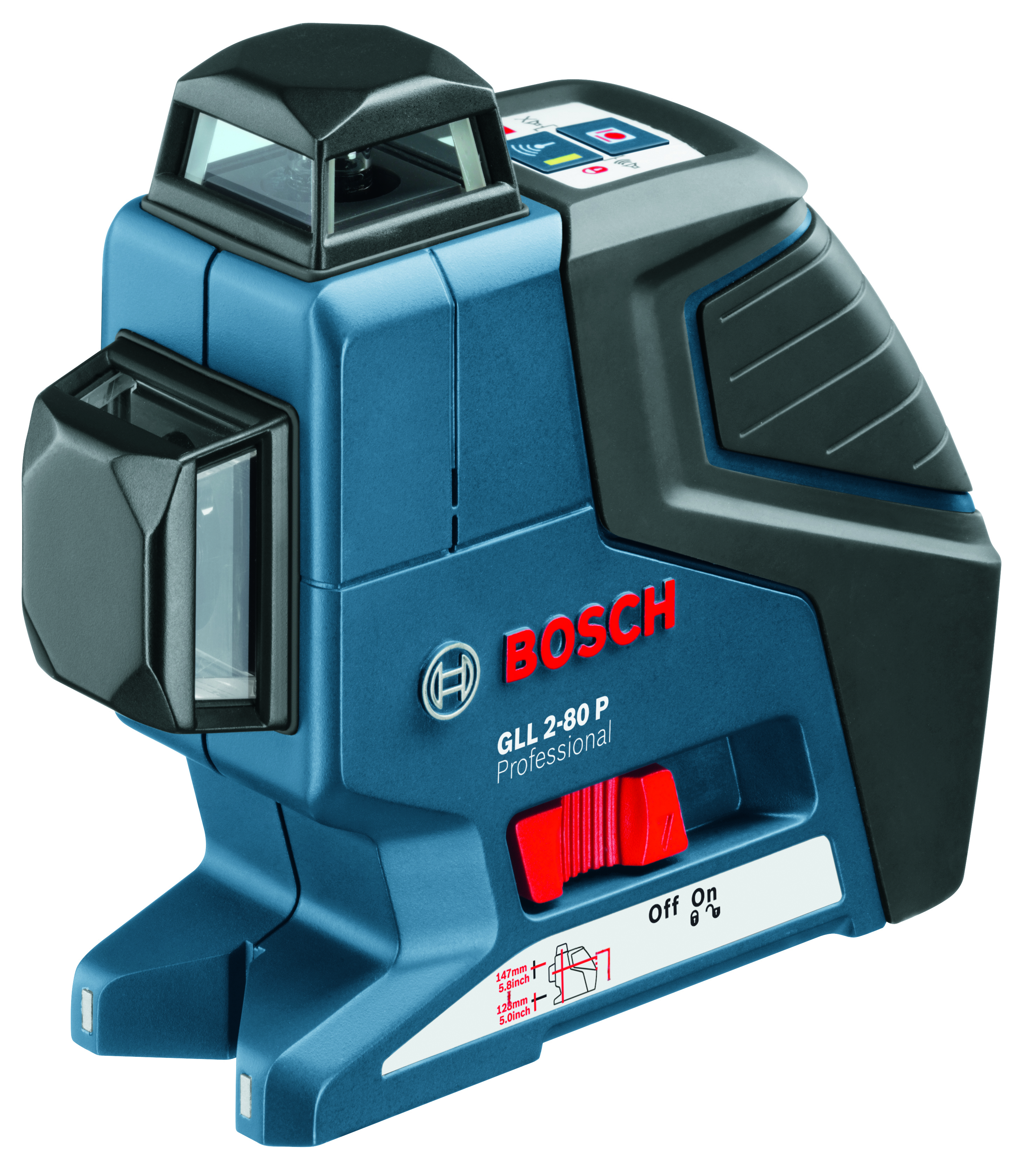 Увеличенная фотография Лазерный нивелир Bosch GLL2-80 P Prof. 0601063200