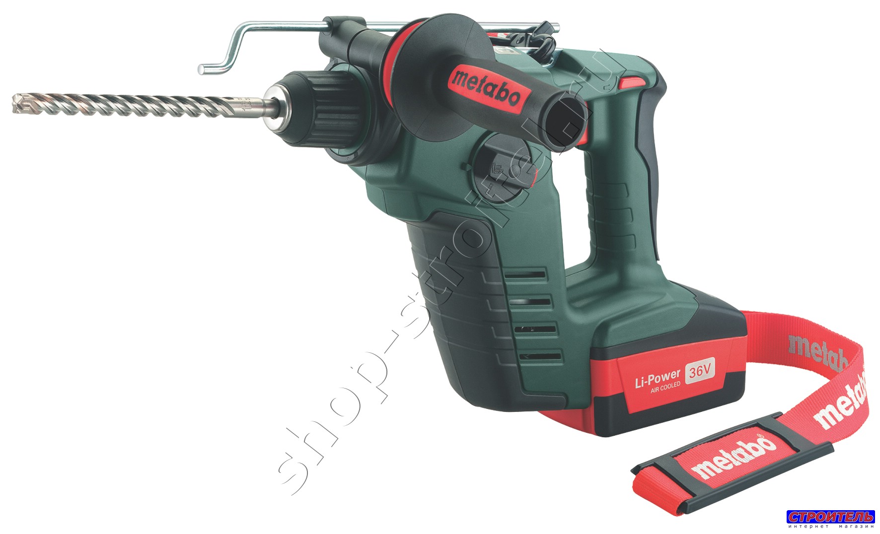 Увеличенная фотография Аккумуляторный перфоратор Metabo BHA 36 LTX Compact