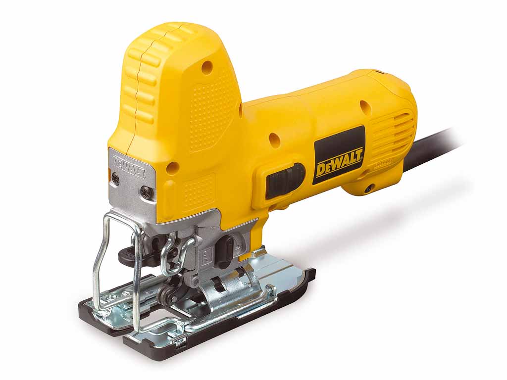 Увеличенная фотография Эл. лобзик DeWalt DW 343 K (550Вт)