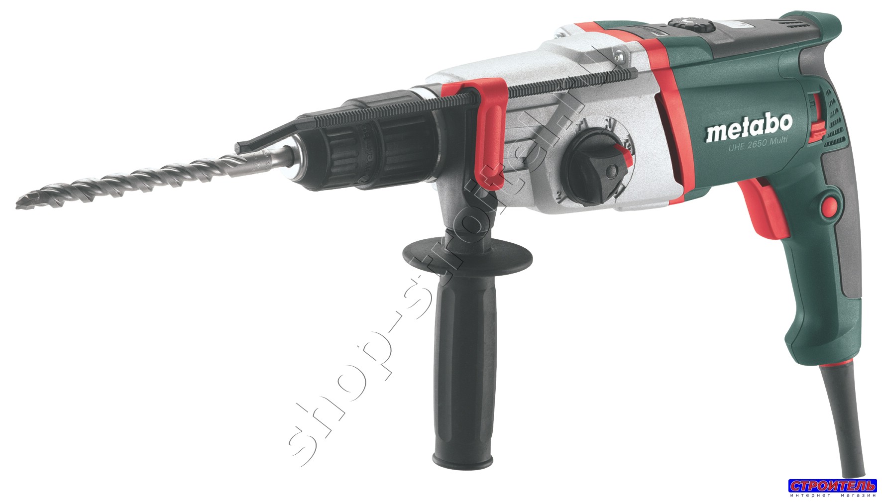 Увеличенная фотография Эл. перфоратор Metabo UHE 2650 Multi VTC+БЗП 600952000