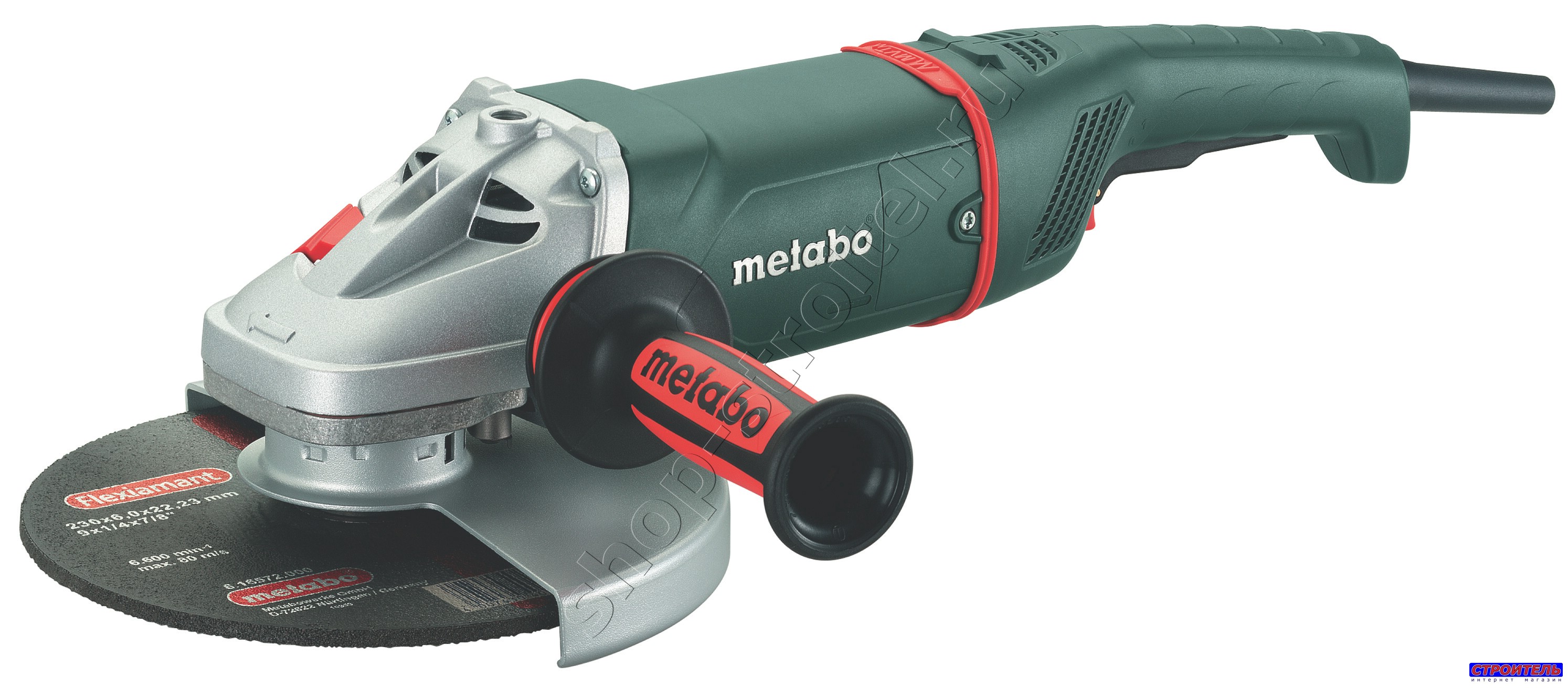 Увеличенная фотография Эл. угло-шлиф. машина Metabo W 24-230 606448000